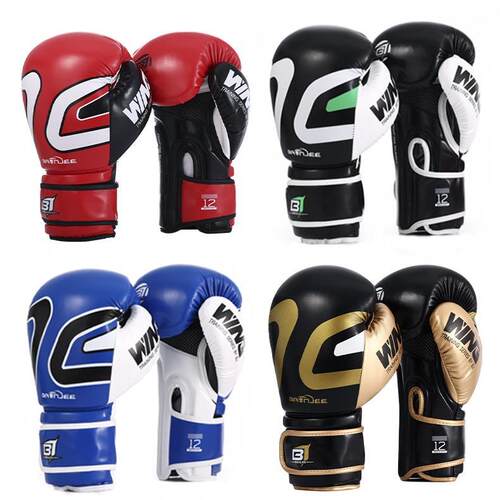 成人儿童拳击手套散打泰拳比赛格斗沙袋训练搏击拳套boxing glove