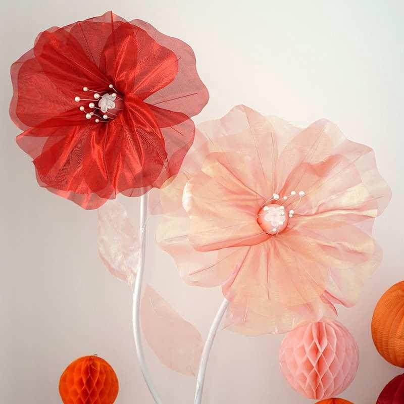 婚庆真丝花手工纸花丝网花橱窗装饰道具纱花场景布置婚礼路引花,居家布艺,居家婚庆拖鞋,淘宝优惠券,粉丝福利购,淘宝优惠卷