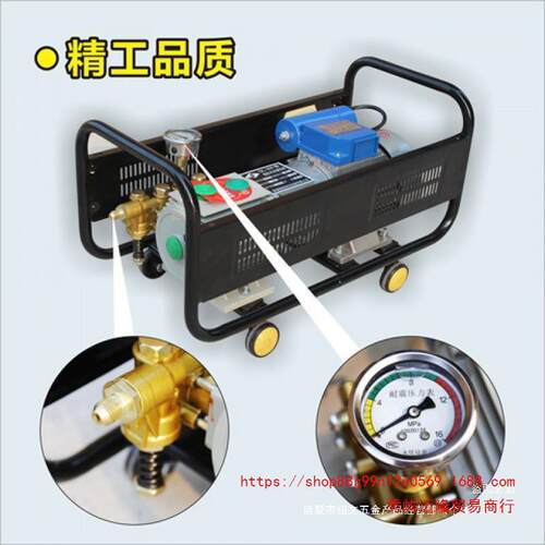 黑家用380洗型1自吸高压机清洗机洗车220伏猫洗车泵车器便携刷包