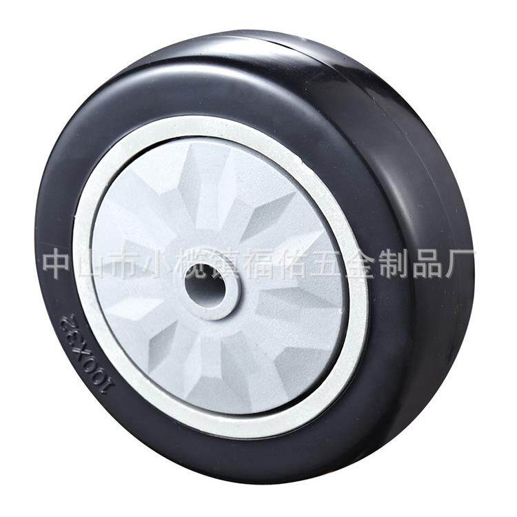 寸3寸烤箱货单轮片4T寸脚GJT轮推车轮尼龙烤瓷架轮5工业轱辘PR单