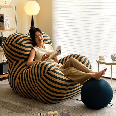 妈妈的怀沙椅卧室躺抱发椅设计师创意款客厅网红人绣球VTE椅休单