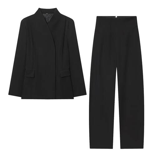 Women's suit jacket+pants set