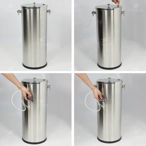 不锈钢茶水桶家用茶渣排水桶圆桶茶叶垃圾桶功夫茶配件接水废水桶