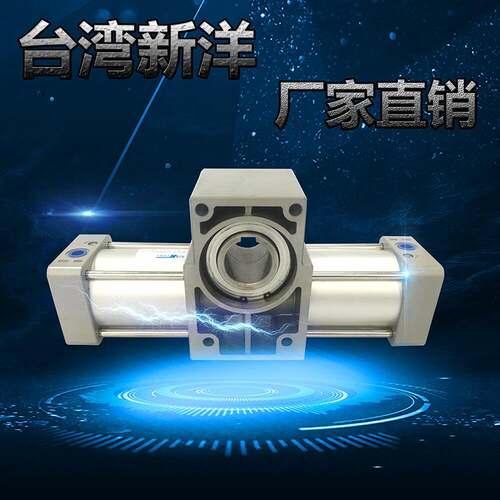现货包邮大扭力旋转气缸齿轮齿条摆动气缸QGK100*90度/180度/360