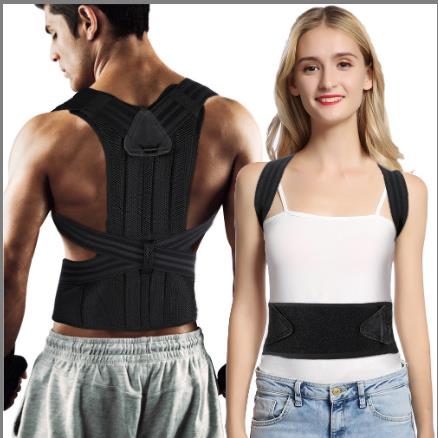 跨境热销腰背矫正带隐形背部矫正驼背矫正带纠正驼背带矫姿带男女