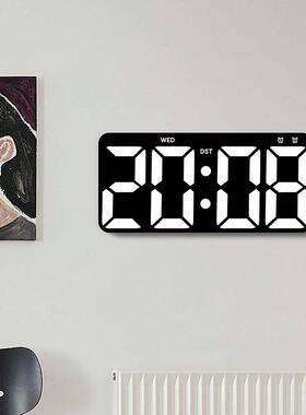 跨境热销钟表LED客厅挂钟简约电子钟多功能钟倒计时数字钟2804