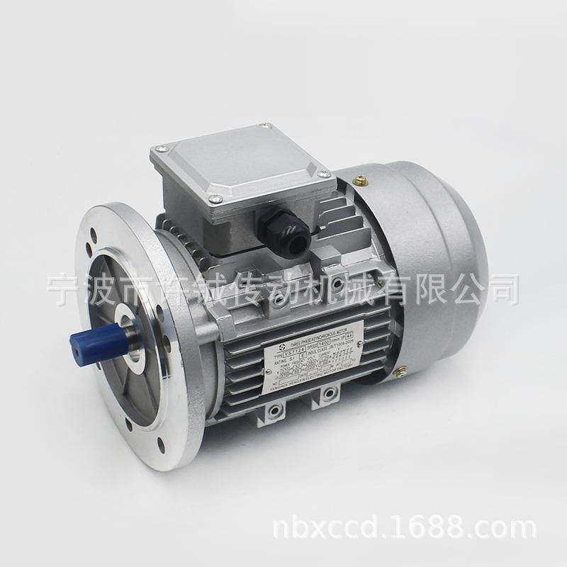 厂家供应 YS7134 55W 铜芯线rv减速机配套 三相微型电机 铝壳电机