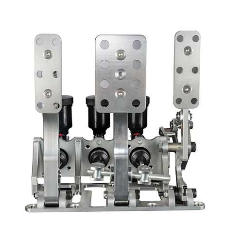 DEFT新型赛车主缸泵液压离合器偏置3踏板落地式铝制制动踏板箱套