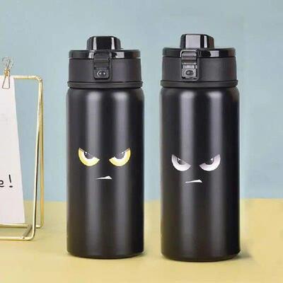 Insulated Water Bottle 550ml Vacuum Stainless Steel Flask