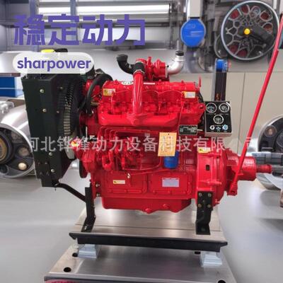 铧锋ZH4100P四缸柴油机5马力水冷工程机械固定动力工厂直供