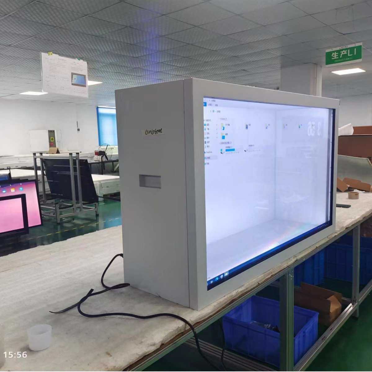 21展示电子屏寸厂家直销32透明. 55寸3d透明屏 寸6543寸柜5 寸