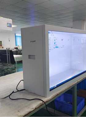 寸 55厂家直销5寸透明透明  .32寸展示21 3d65寸柜43 寸屏电子屏