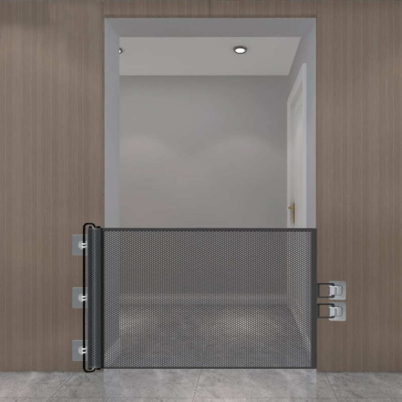 防猫围栏免打孔伸缩宠物挡楼梯房门隔断小型狗栅栏猫挡板工厂