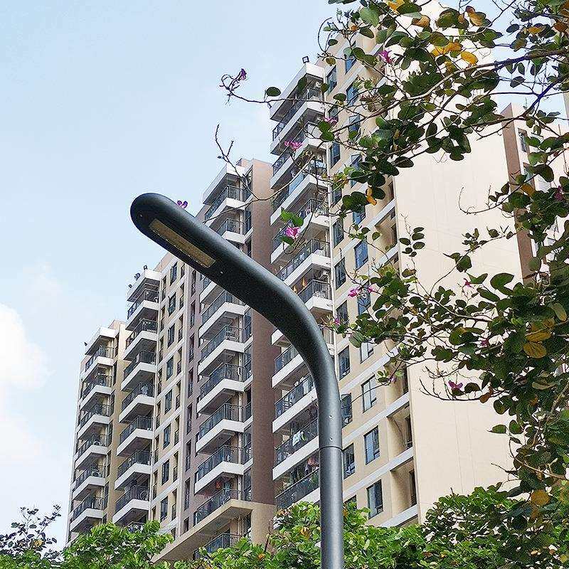 庭院灯户外防水单头景观灯中式现代园林别墅花园灯柱高杆led路