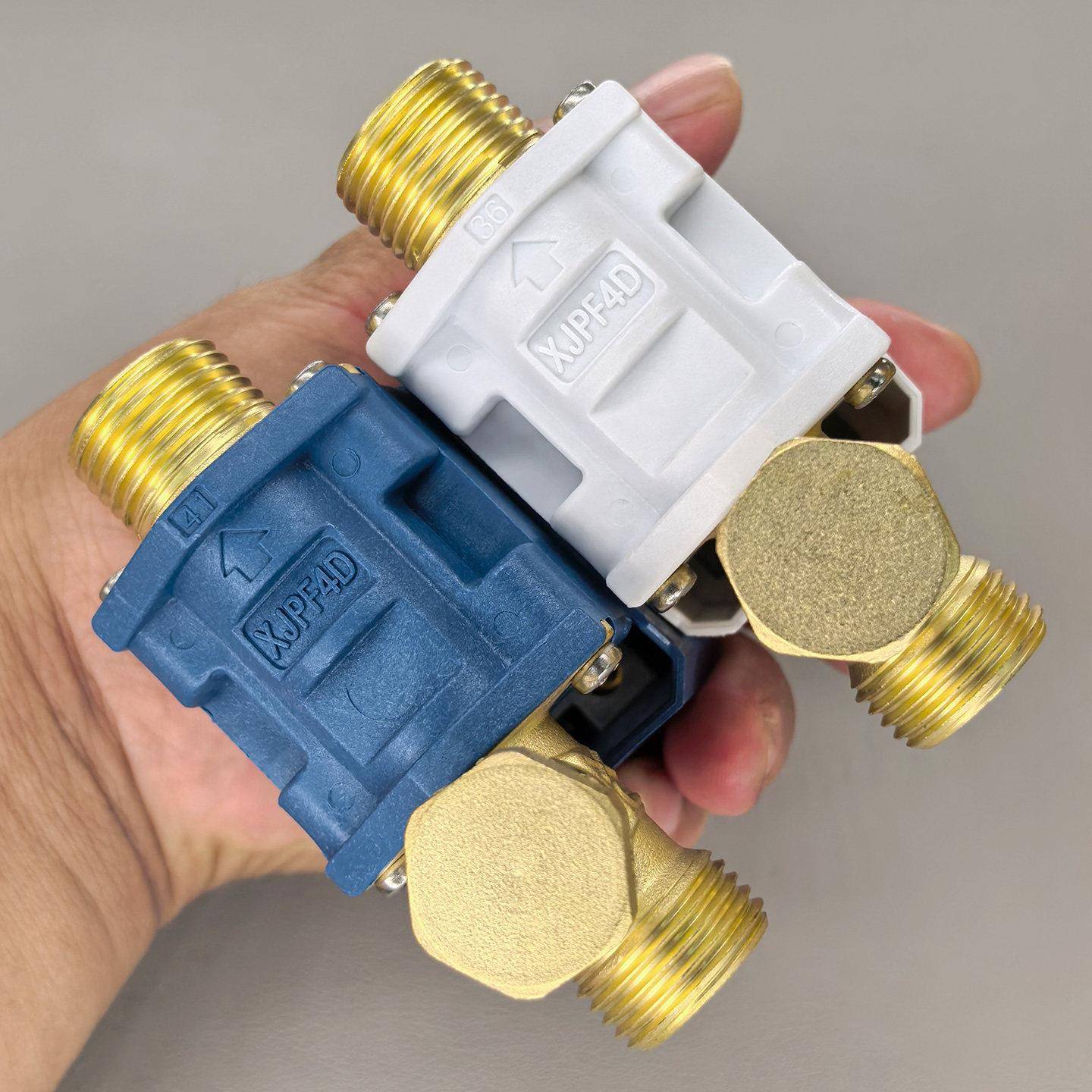 阀太阳能自动上水电磁控制进水阀热器配水件君XJF DC12V电湘磁阀