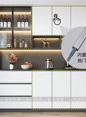 北能京酒柜现代约餐边柜客家用餐厅储物柜多功17753厨厅房橱柜简