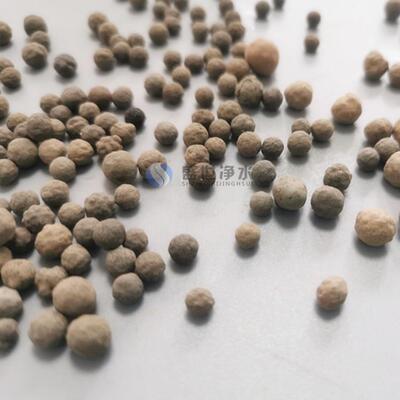 生物膜陶粒ss-tl-01 城市污水处理,BAF曝气池滤专用滤料 料3-5mm
