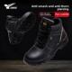 赛纳秋冬加绒中高帮劳保鞋 防砸防刺 男防砸防刺穿防静电工作鞋