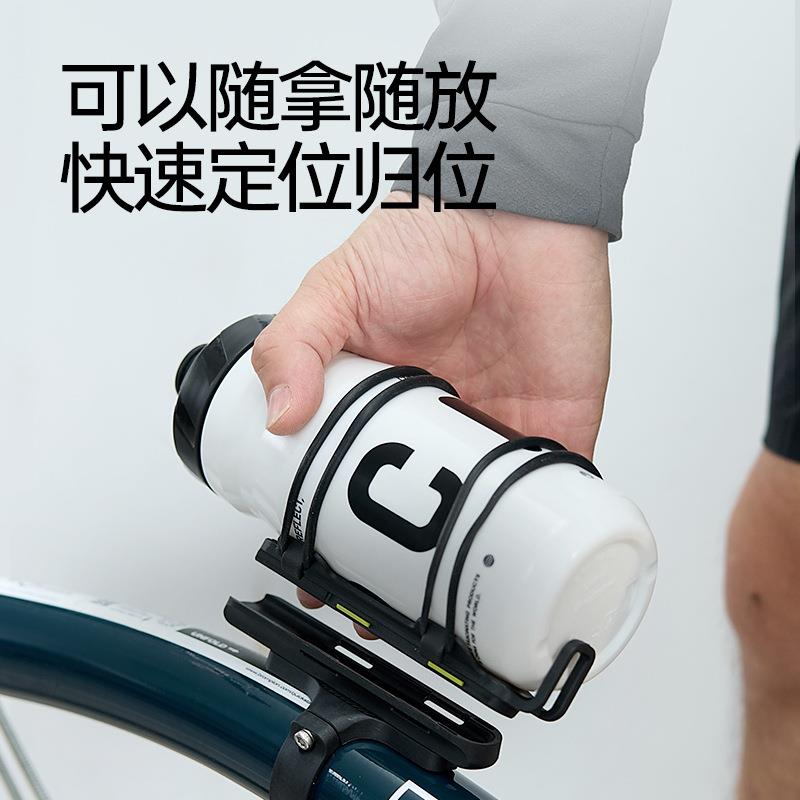 小布骑行水壶支架水壶扩展架头管主梁坐管不影响折叠磁吸快拆