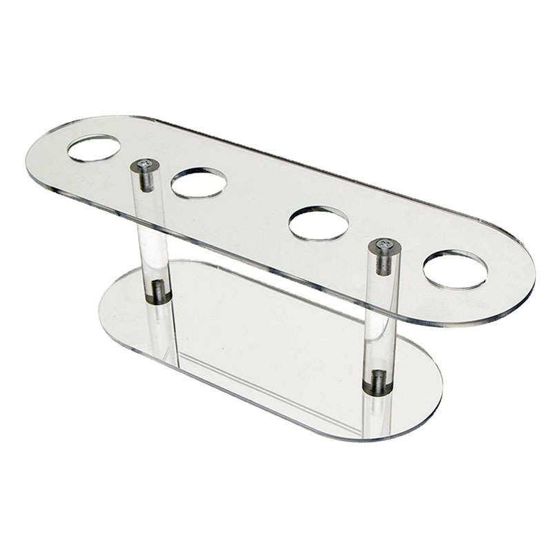 4孔椭圆亚克力透明冰淇淋架蛋筒甜筒支架ice cream display stand