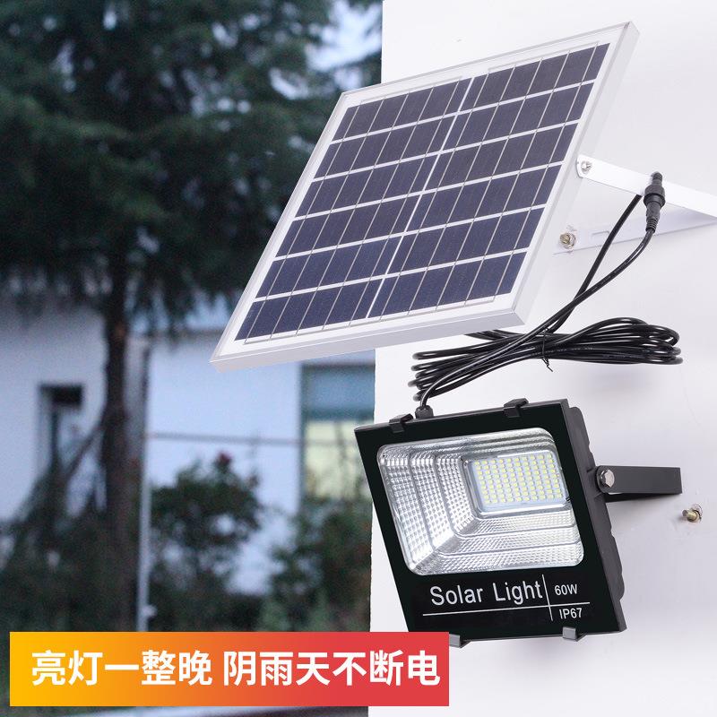 新款村阳投光灯太家用PD-0340能室外led100W投光灯新农防水庭院壁