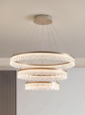 客厅吊意简餐厅灯高34606端轻奢式大气现代简约设计灯别墅极大厅