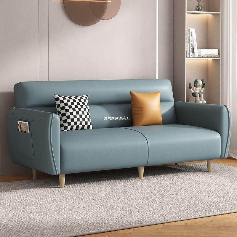 2026新款沙发床小户型客厅公寓布艺小沙发卧室网红款出租房懒人
