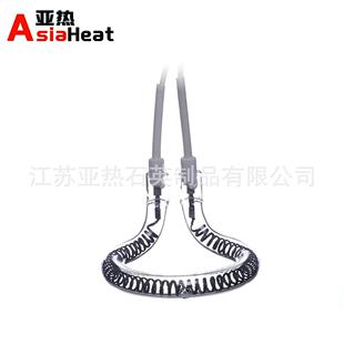 碳丝环形加热管 碳纤维异形发热灯 碳素纤维远红外线电热棒加热棒