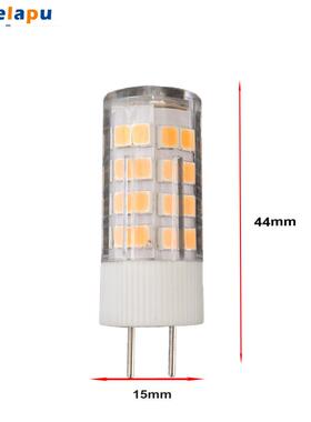 【跨境】GY6.35led灯泡220V110V12V高亮吊灯用51灯珠led玉米灯G4
