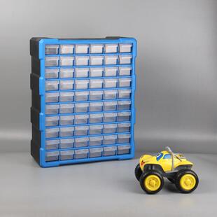 桌面置分饰品收纳盒抽屉DPV式 件物架简约家用 螺丝箱配件零件格元