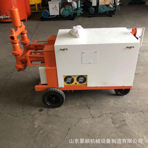 WDSJ-200液压砂浆注浆机建筑工地双缸注浆泵护坡加固水泥灌浆泵