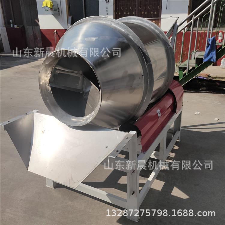 海带丝入味拌料机 不锈钢滚筒式搅拌机鸡柳裹粉搅拌机