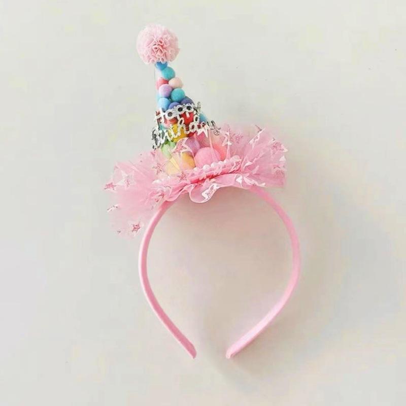 ins糖果毛球生日装扮布置套餐