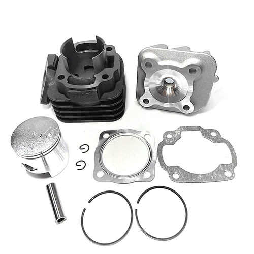 摩托车套缸适用于YAMAHA JOG50改70cc 47mm两冲程摩托车气缸活塞