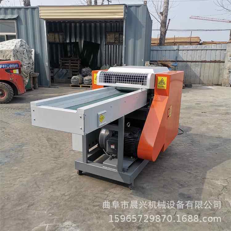 沙发填充海绵切粒机 旧衣服碎布块切条机 卫生巾边角料粉碎机