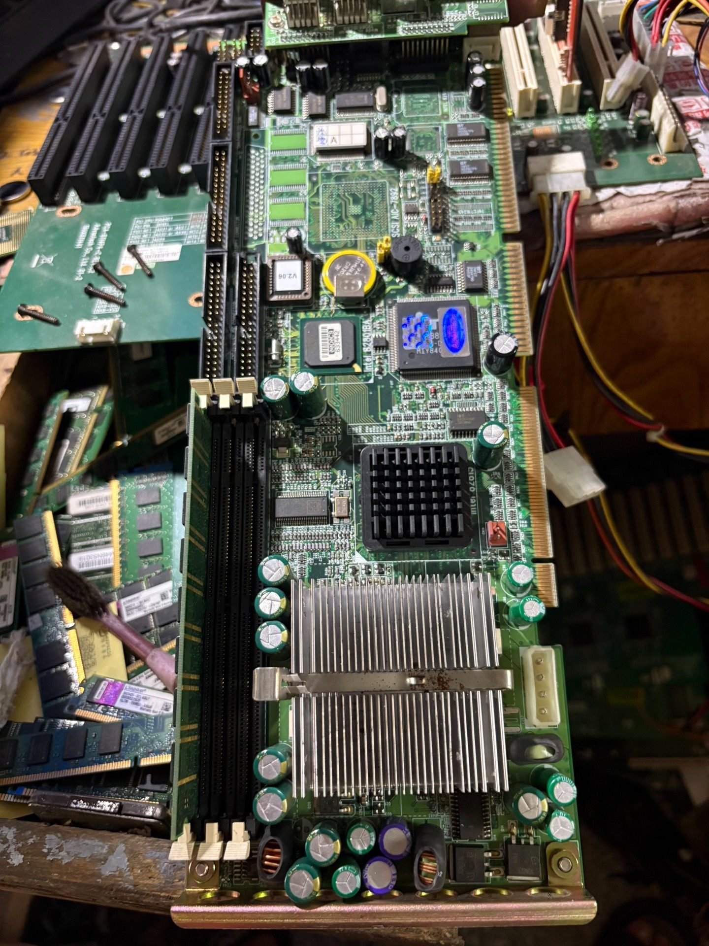 研华PCA-6180E PCA-6180 Rev:B1拆机原