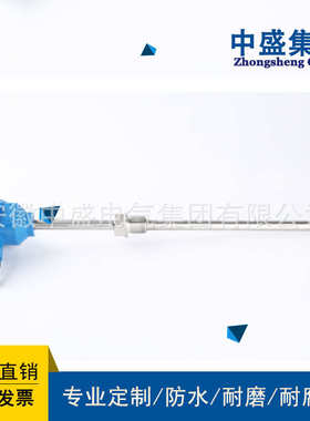 中盛热电偶WRN-240 L1*L2=450*150 0-500度 SUS304