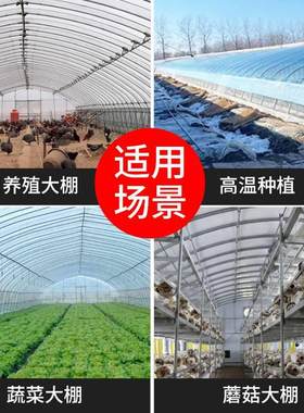 镀锌温室大棚钢管铁管全套养鸡6米种植草莓蔬菜养殖大棚骨架连栋