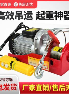 家微型电动PA200*12葫芦小型升机220V小吊机多功能用升提降起重机