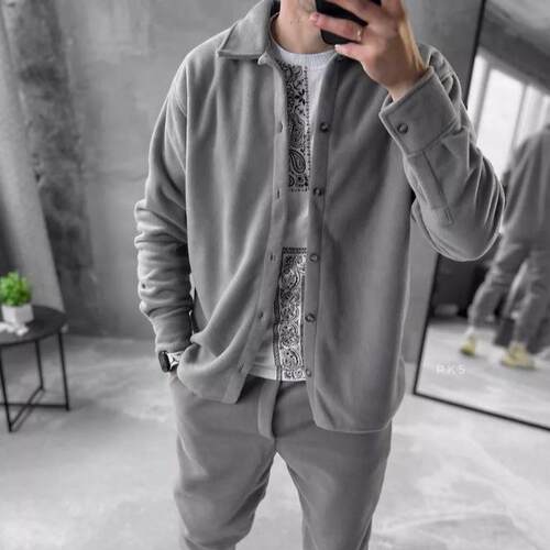 Coat, men's pants, regular shirt, men's suit