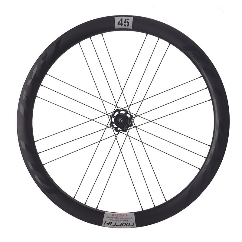 700C框高45/50mm 公路自行车轮组碟刹直拉轮组前后G3编法