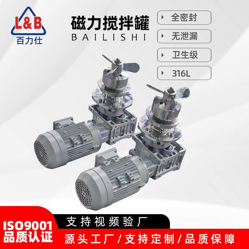 【百力仕】磁力搅拌器 罐底搅拌机 卧式磁力搅拌机厂家