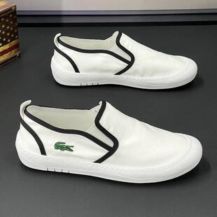 男透气轻便休闲鞋 一脚蹬帆布鞋 Tsmr〗好脚感会说话 〖MessContiy