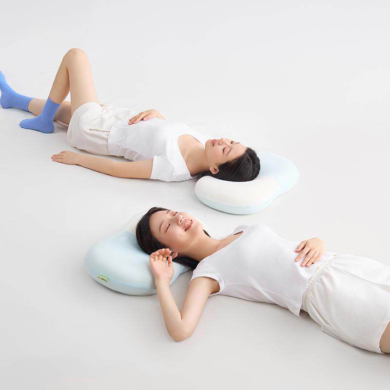 记忆棉枕头儿童单人类母婴棉芯猫绵肚慢跨境新款回弹0a压記憶枕皮