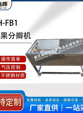 兆辉瓜果分瓣机冬瓜哈密瓜南瓜切开机器西瓜切半设备
