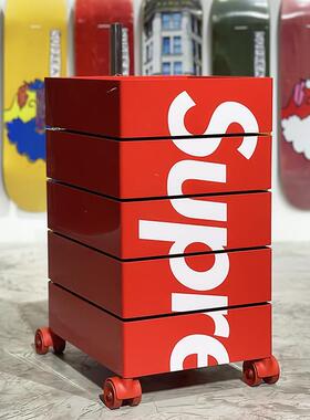 Sup小推车360度旋转可移动多层收纳柜家用卧室潮流床头置物架现货