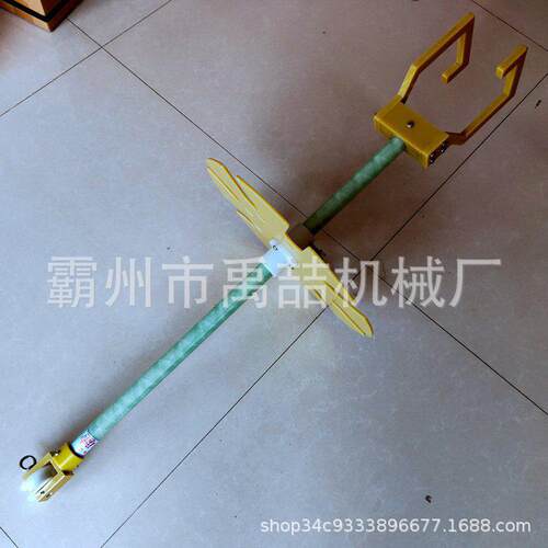 转盘式绝缘杆挂架电力操作吊物架可旋转绝缘操作杆放置架