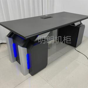 明朗 智控操作台全金属办公设备科技感办公桌单人位指挥桌控制台