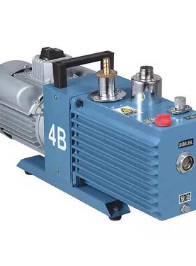 旋片式真空泵双级2XZ-4实验室高真空小型抽气泵工业抽真空机2XZ-2