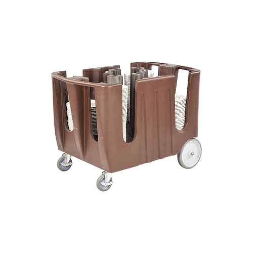 餐厅碗碟车 可调式盘碟车 酒店专用碟盘车 移动式叠放收纳餐具车